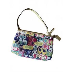 Coach Scribble Print Wristlet Y2K Pre-Poppy Era